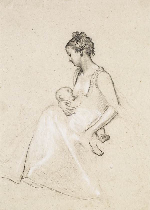 A nursing mother